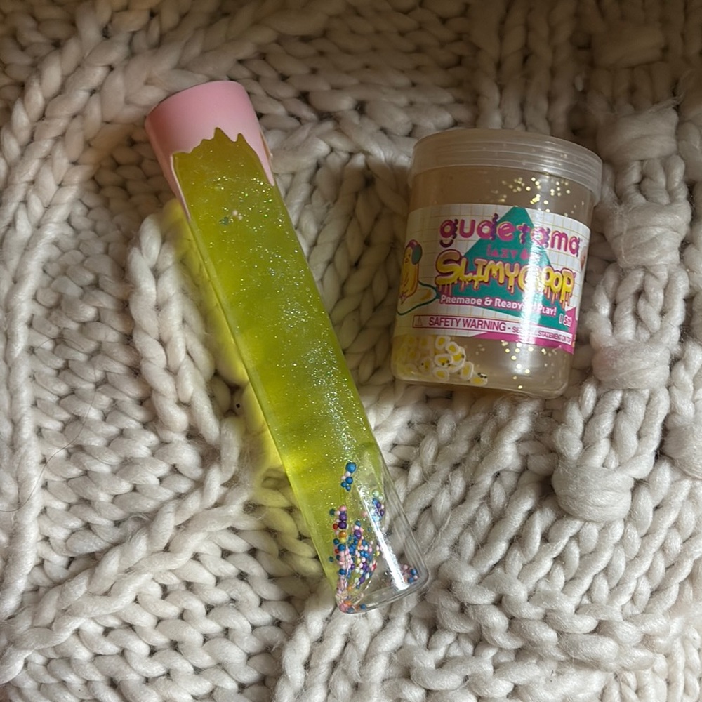 SlimyGloop and Goofy Gooey Set - Yellow, Pink, Green,blue, white,purple,orange - Picture 4 of 8